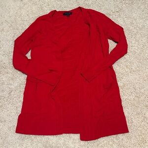 Ann Taylor Vibrant Red Women's Cardigan